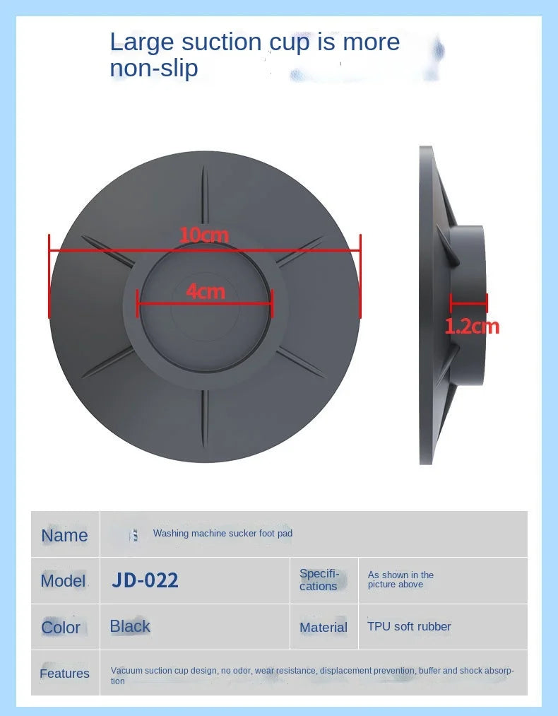 Anti Vibration, Shock, & Noise Cancelling Pads for Washer & Dryer - Freedom Products