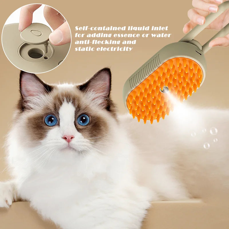 Premium Steamy Furry Friend Brush & Massager - Freedom Products