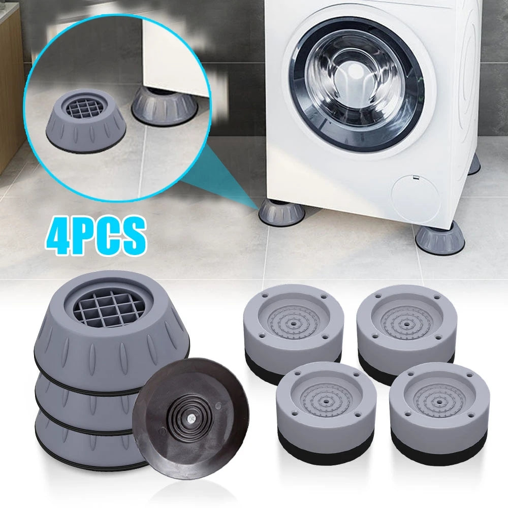 Anti Vibration, Shock, & Noise Cancelling Pads for Washer & Dryer