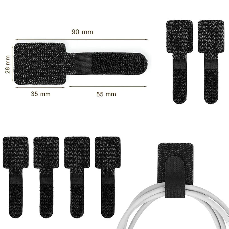 Self Adhesive Adjustable Cable Organizer - Freedom Products