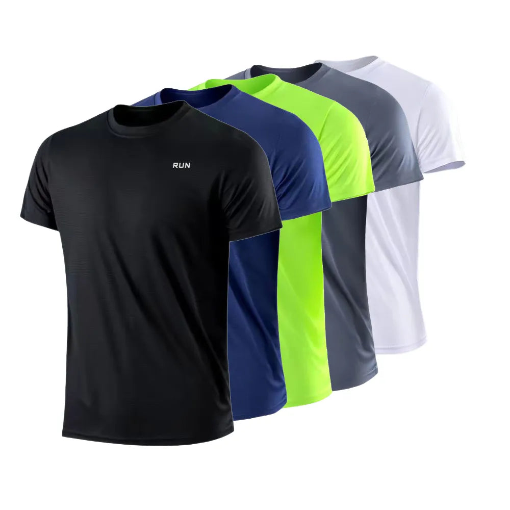 Colourful Quick Dry Men's Fitness T-Shirt - Freedom Products