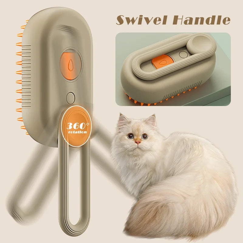 Premium Steamy Furry Friend Brush & Massager - Freedom Products