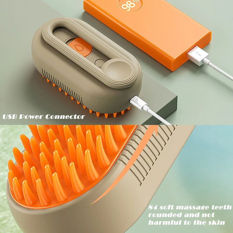 Premium Steamy Furry Friend Brush & Massager - Freedom Products