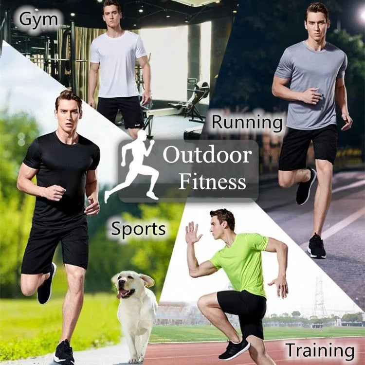 Colourful Quick Dry Men's Fitness T-Shirt - Freedom Products